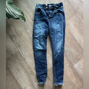 KanCan Blue Skinny Jeans High-Waisted Stretch
